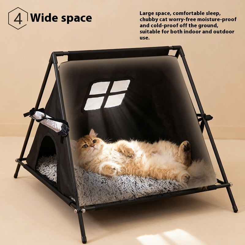 Four Seasons Universal Outdoor Cat Nest – Winter Warm, Long-Lasting Temperature Lock
