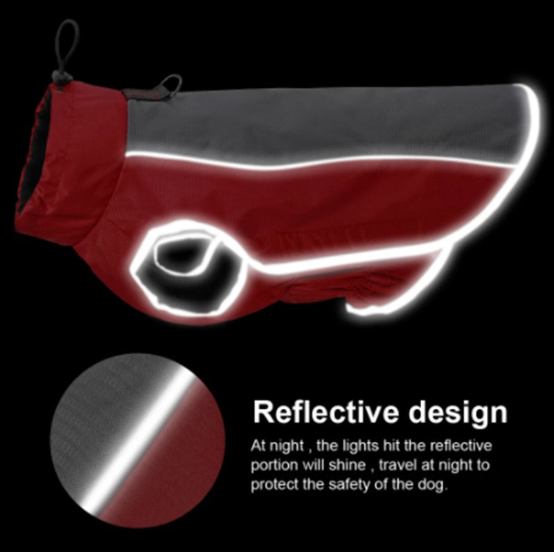 Waterproof & Cold-Proof Dog Sports Jacket – Outdoor Raincoat