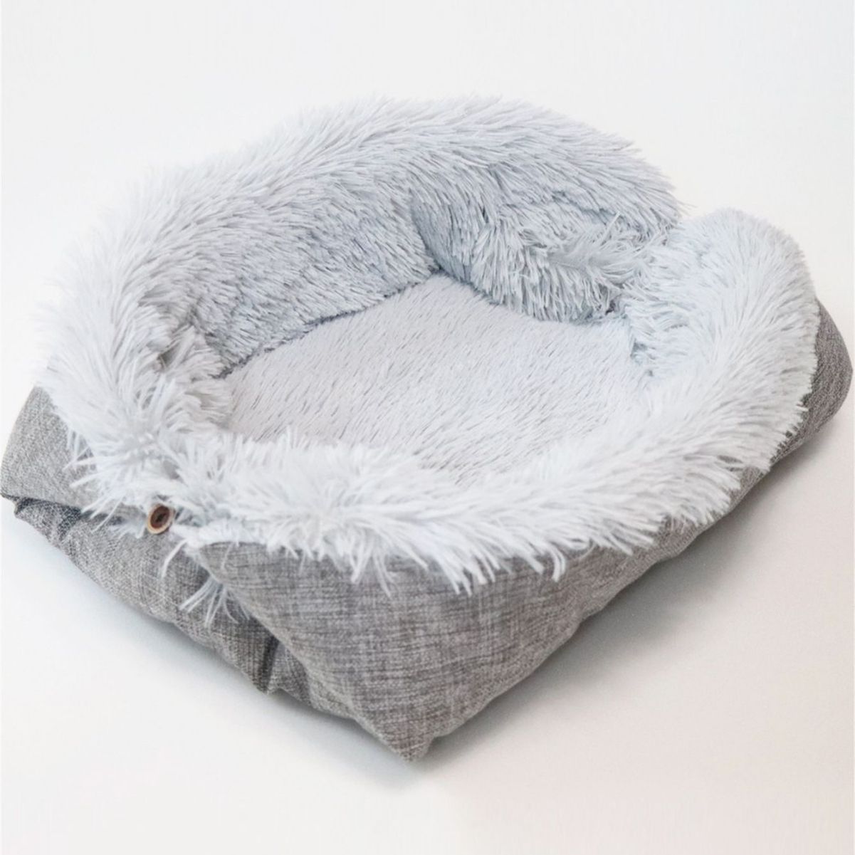 Double-Layer Washable Pet Blanket Nest – Cozy & Self-Heating for Cats & Dogs