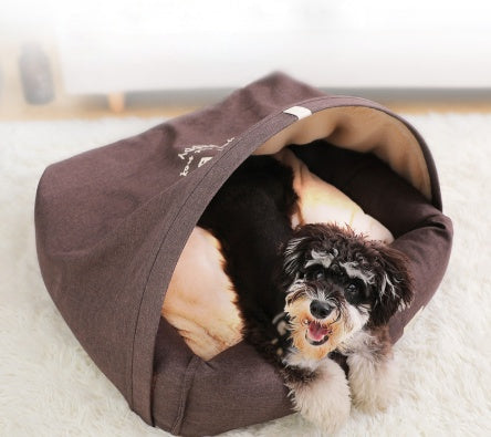 Foldable Dog and Cat Bed – Portable & Comfortable
