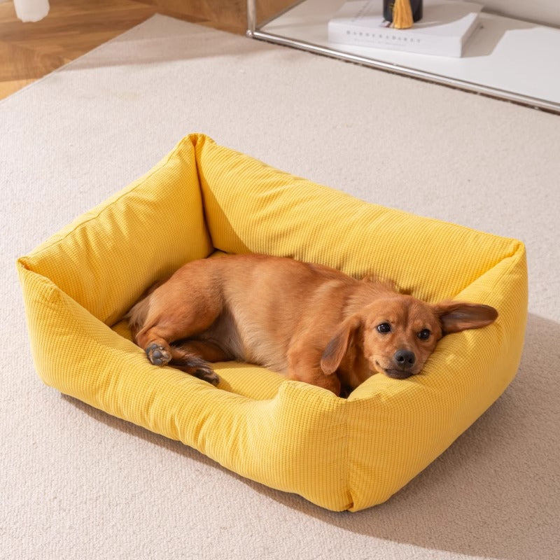 Scratch & Bite Resistant Pet Bed – Four Seasons, Washable & Cozy
