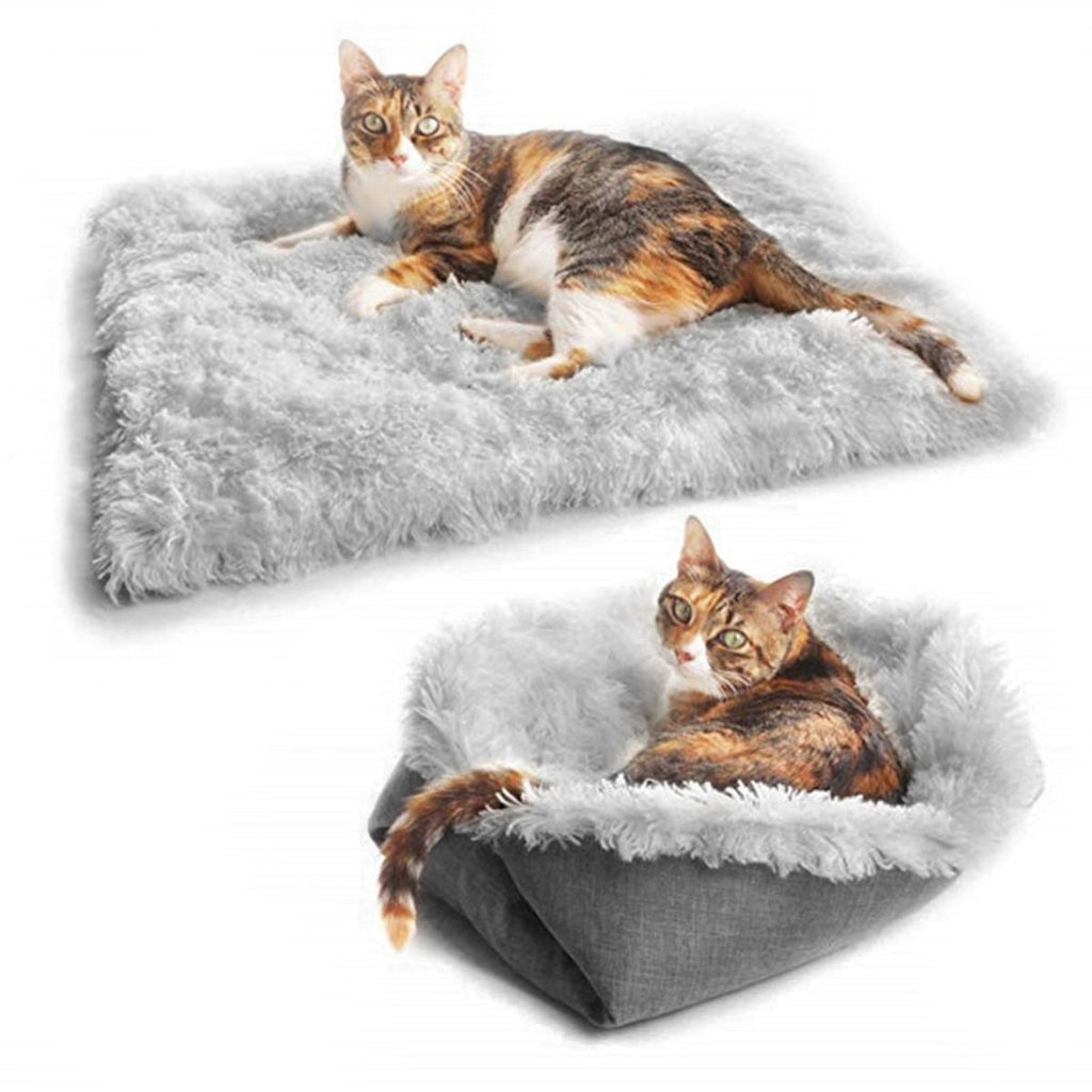 Double-Layer Washable Pet Blanket Nest – Cozy & Self-Heating for Cats & Dogs