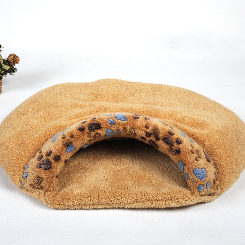 Cozy Winter Plush Pet Nest – Soft & Warm