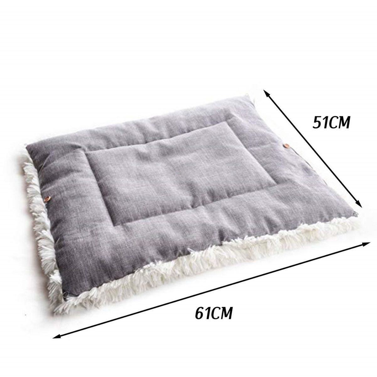 Double-Layer Washable Pet Blanket Nest – Cozy & Self-Heating for Cats & Dogs