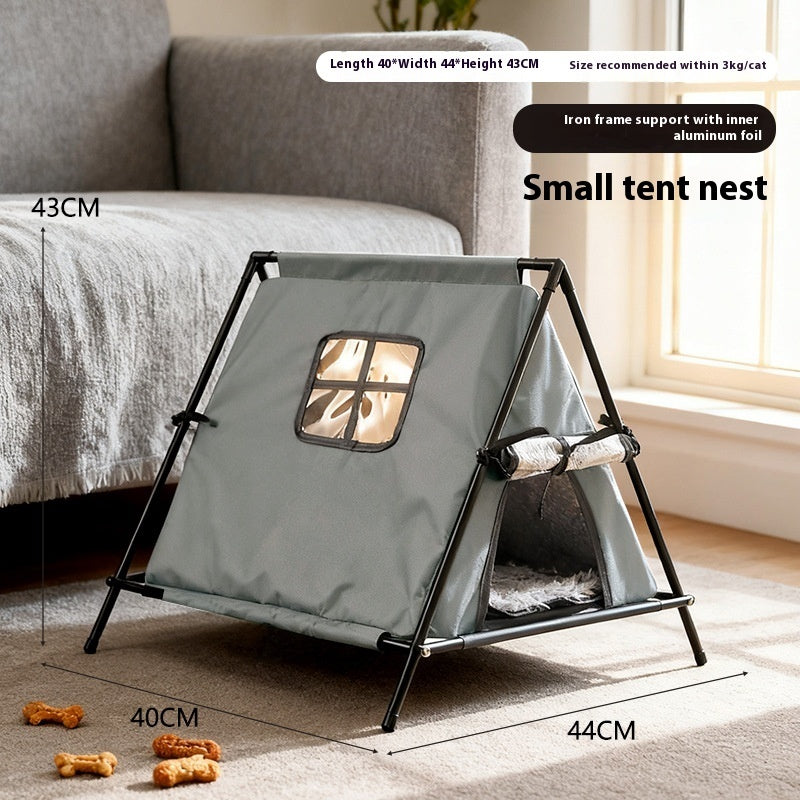 Four Seasons Universal Outdoor Cat Nest – Winter Warm, Long-Lasting Temperature Lock