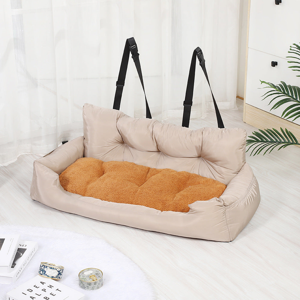Pet Nest Cushion for Dog Car Seat – Travel Kennel for Dogs