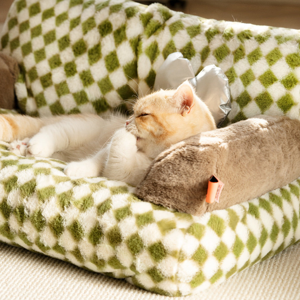 Washable Warm Cat Litter Bed with Removable Cover