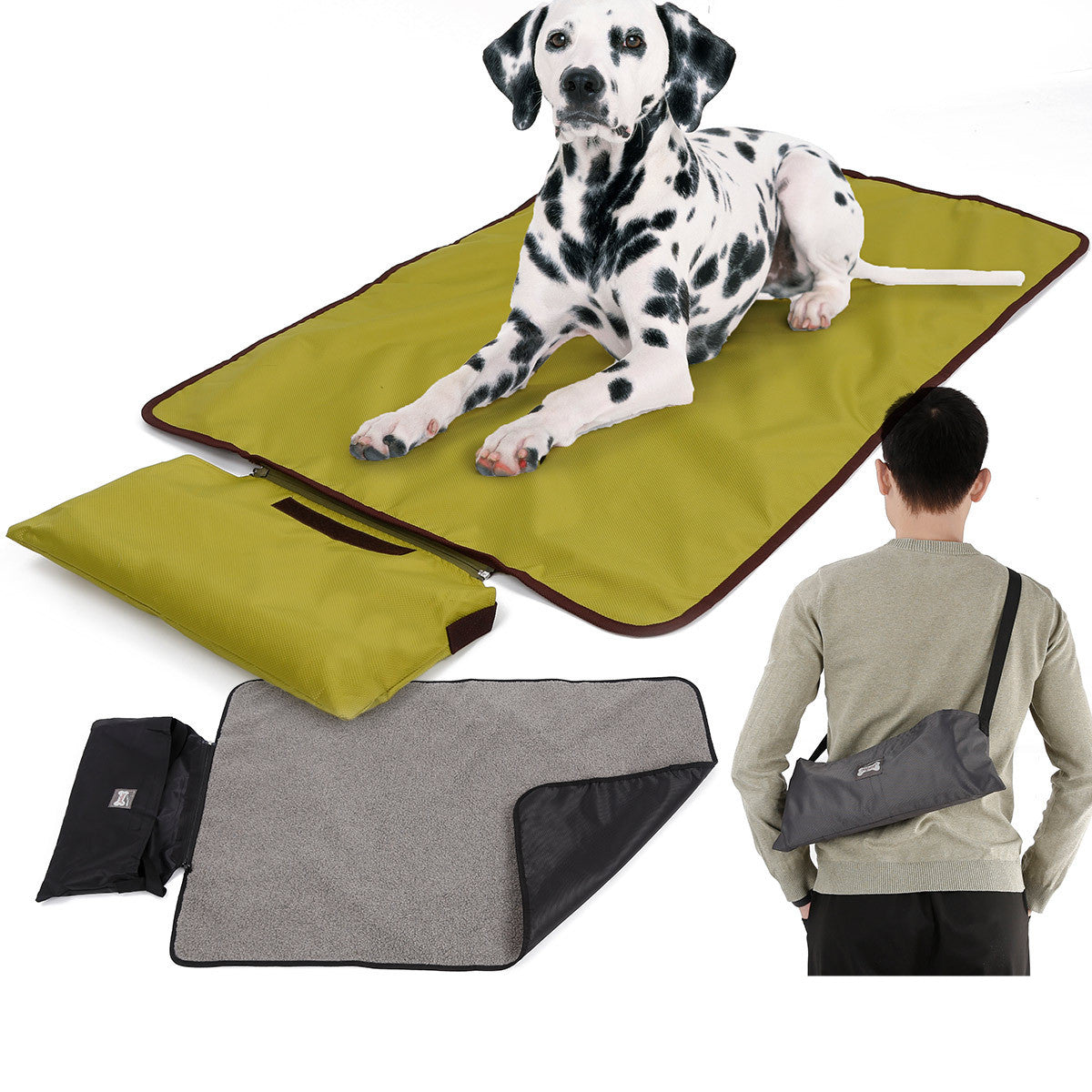 Outdoor Waterproof Portable Pet Blanket – Folding Warm Blanket for Dogs & Cats